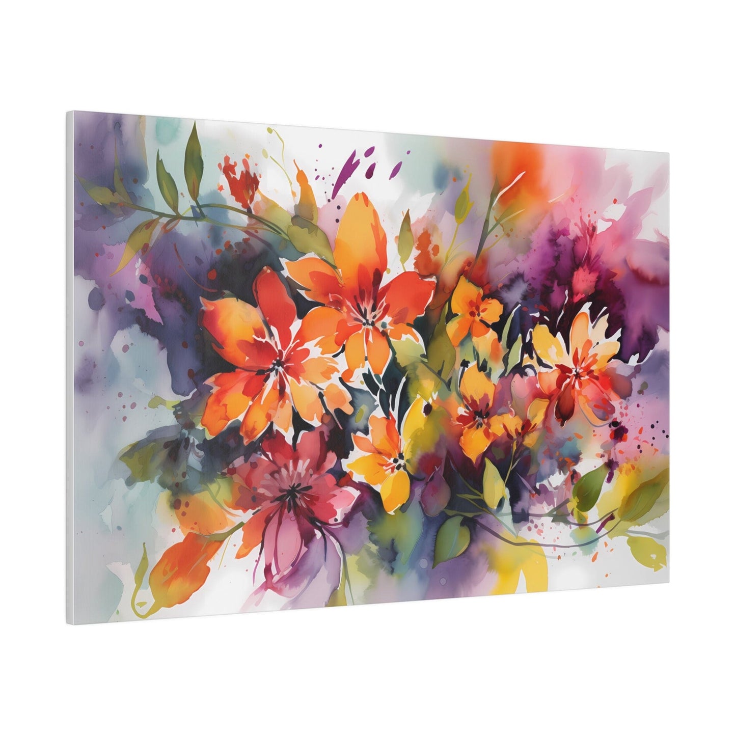 Watercolor painting or Watercolor prints - Side angle