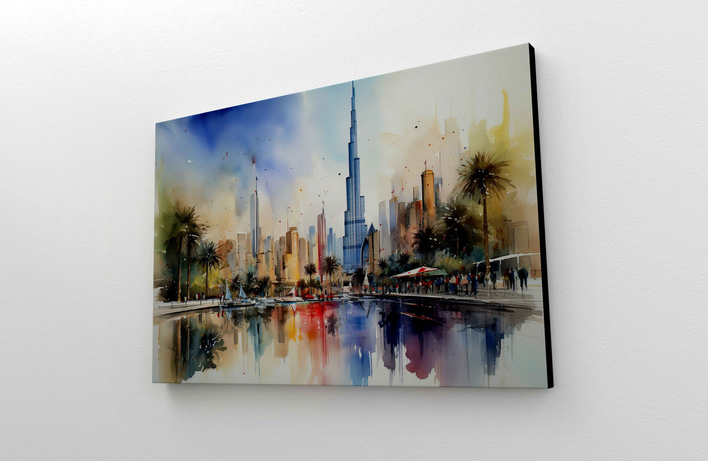 Watercolor painting or Watercolor prints - Side angle 1