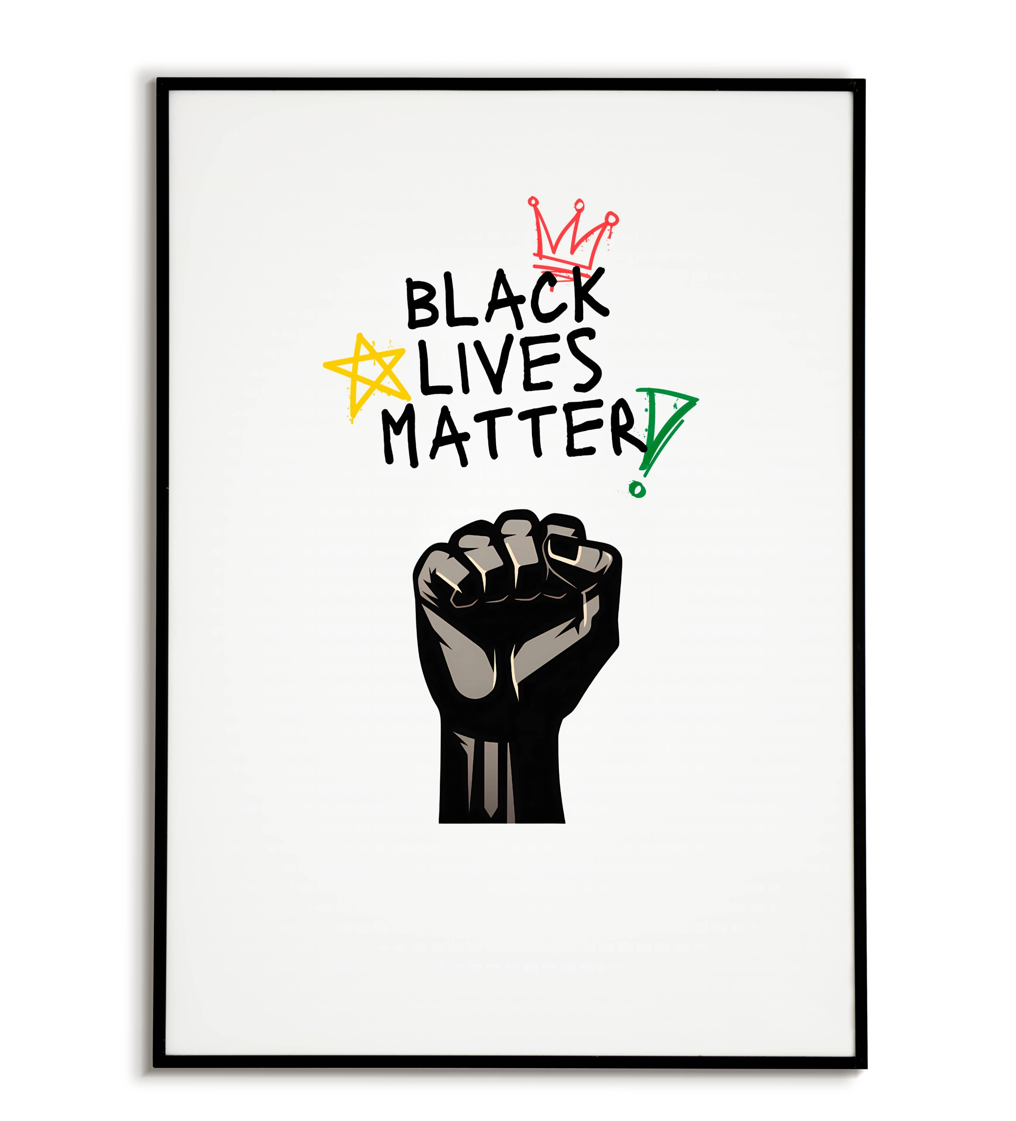 Black Lives Matter Printable Poster WallMarvel