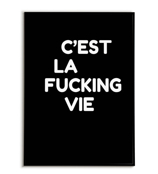 C'est La Fuc*ing Vie