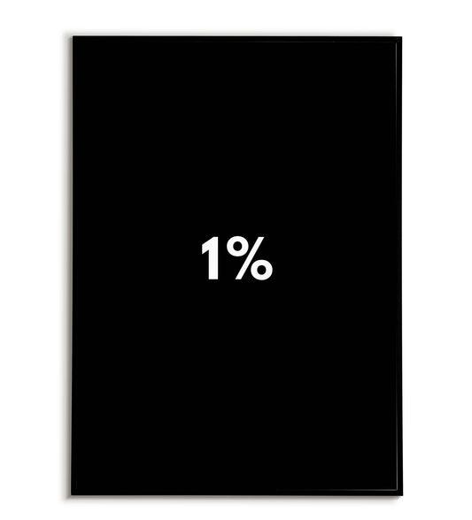 1%