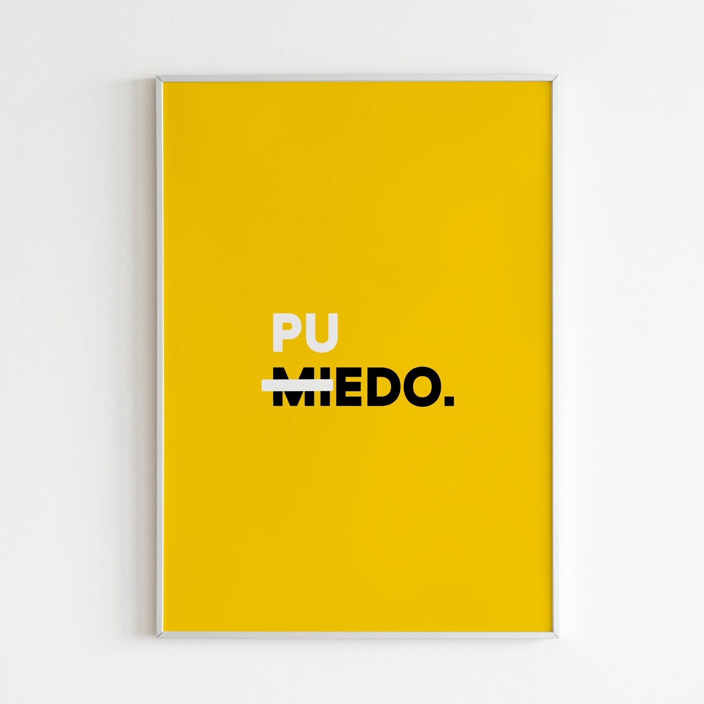 Downloadable "Puedo" wall art for a message of empowerment (in Spanish).