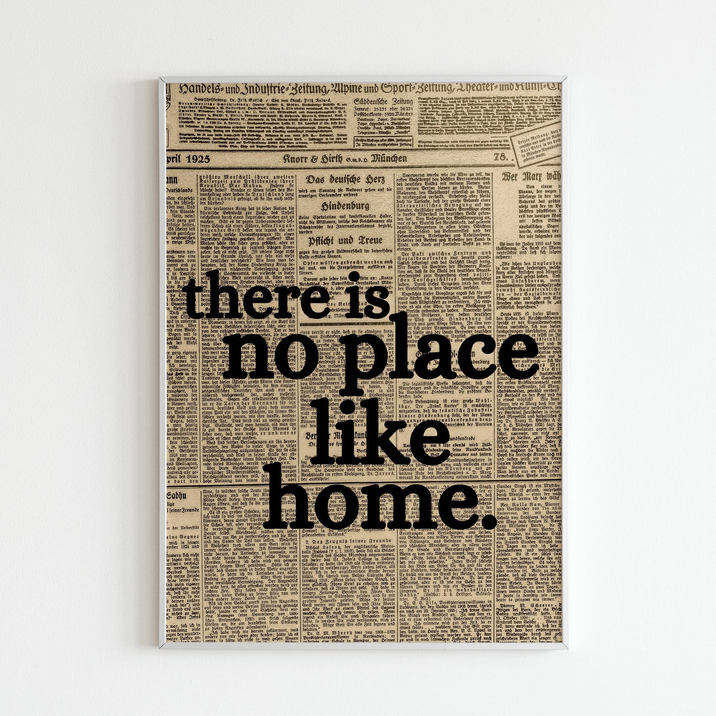 Downloadable typography wall art with a heartwarming message