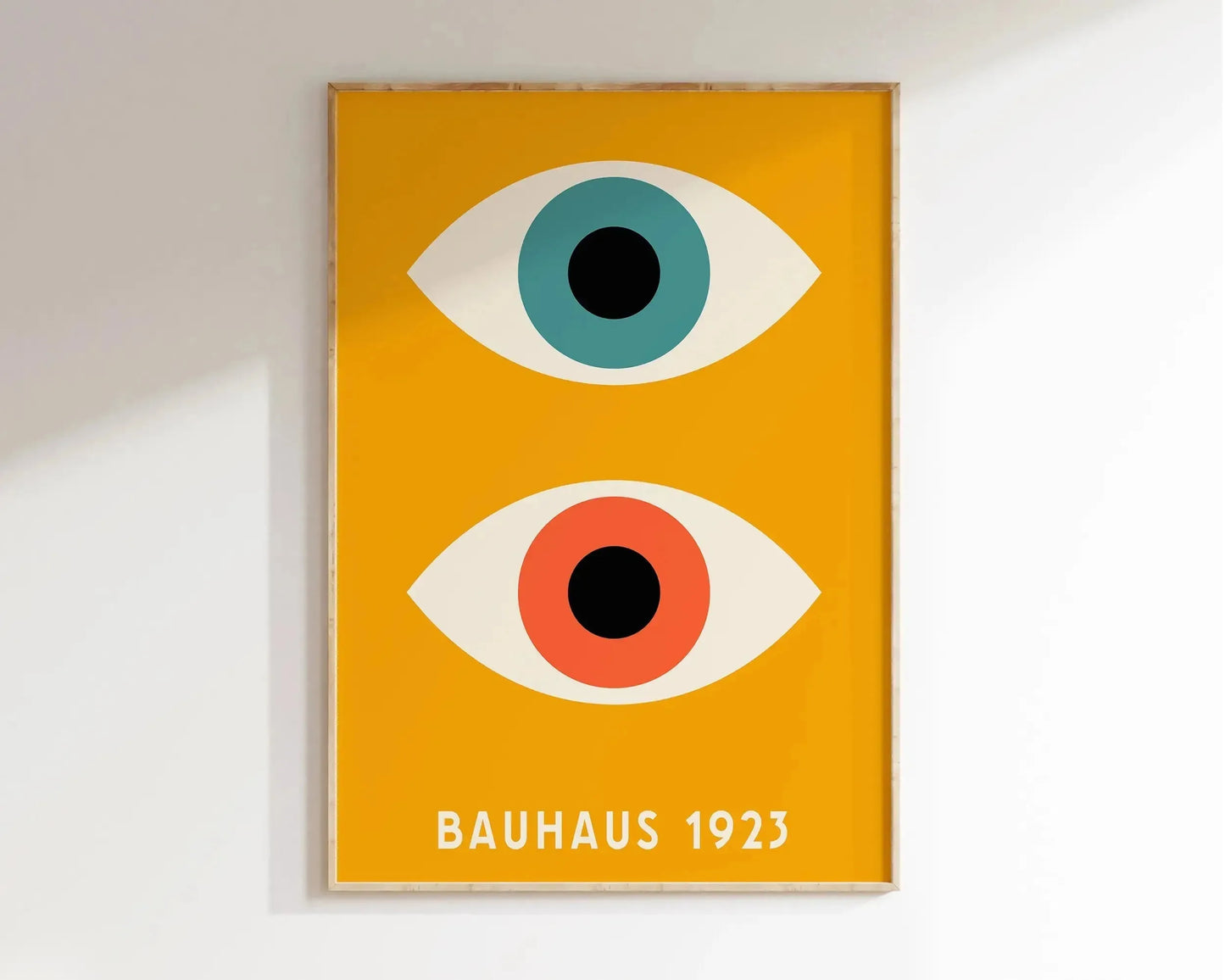 Modernist Bauhaus Geometric Poster