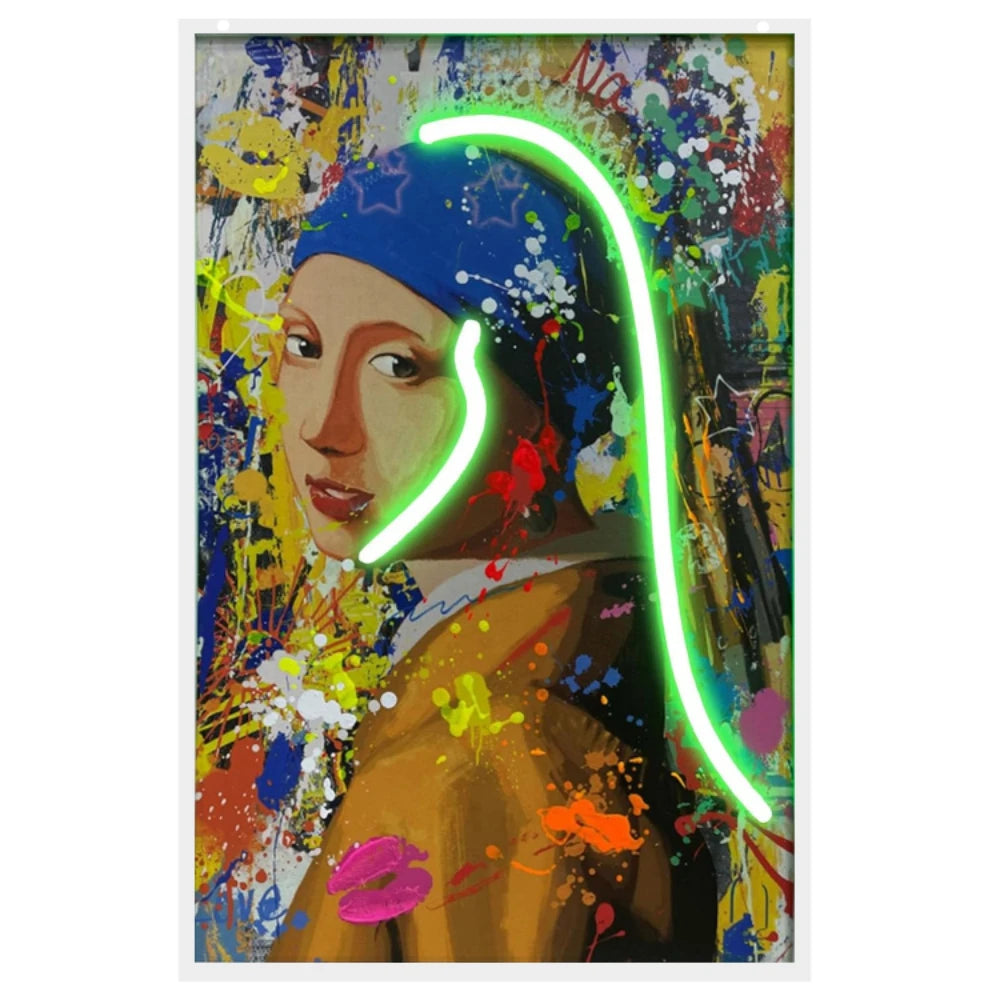 Marilyn Monroe Wall Art LED Neon Light Sign for Bedroom Dorm Classroom Hallway Wall Decor Retro Pop Art Eclectic Wall Decor