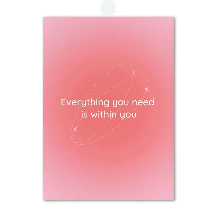 Pink Angel Number Poster
