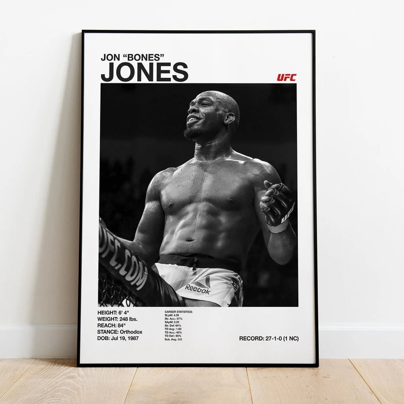 Black And White UFC Posters