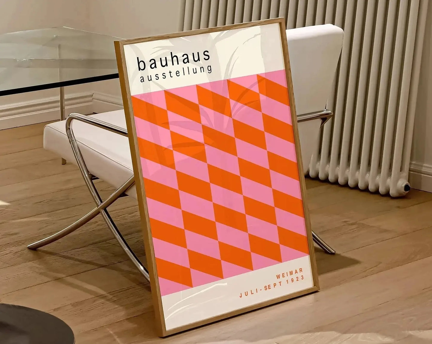 Modernist Bauhaus Geometric Poster