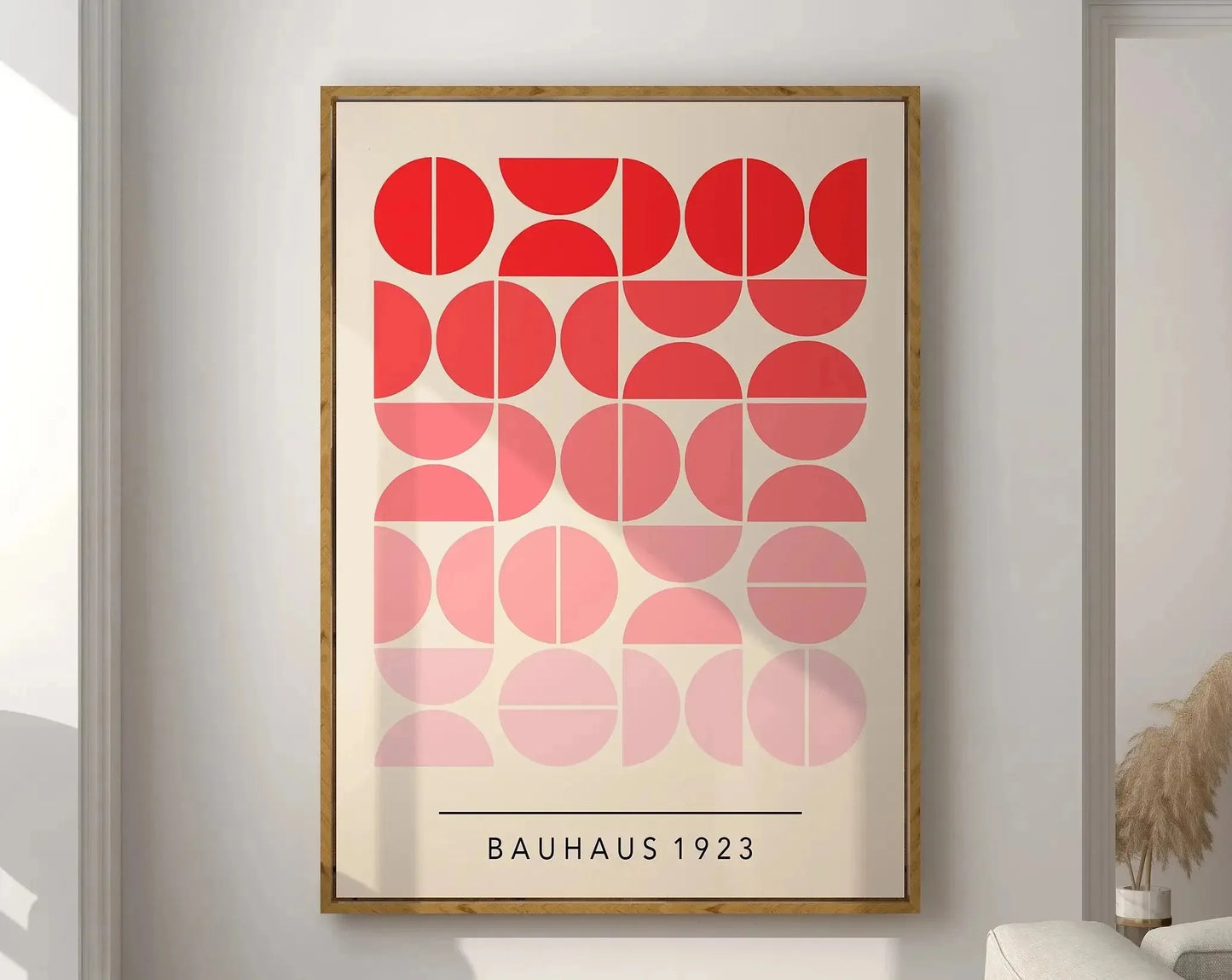 Modernist Bauhaus Geometric Poster