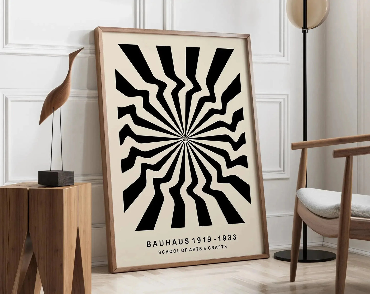 Modernist Bauhaus Geometric Poster