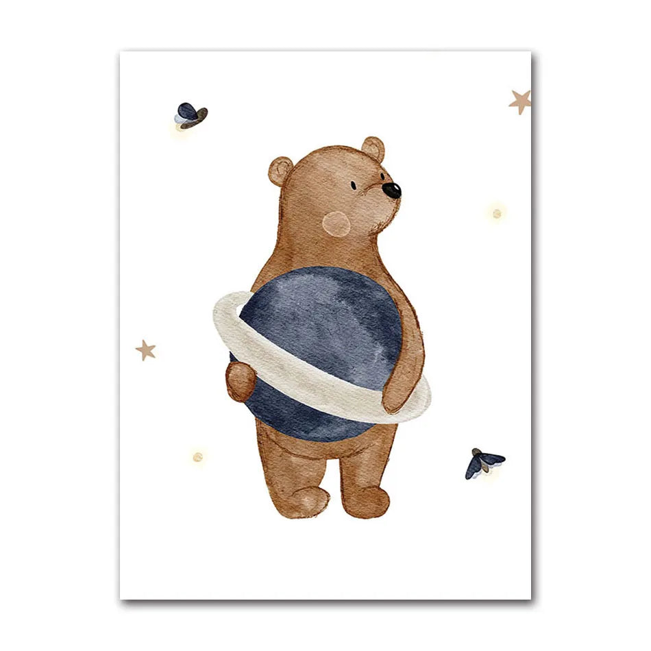 Boho Cartoon Poster
