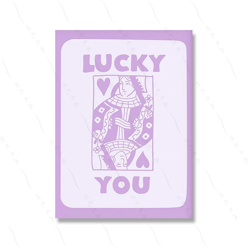 Purple Preppy Aesthetic Gallery Poster