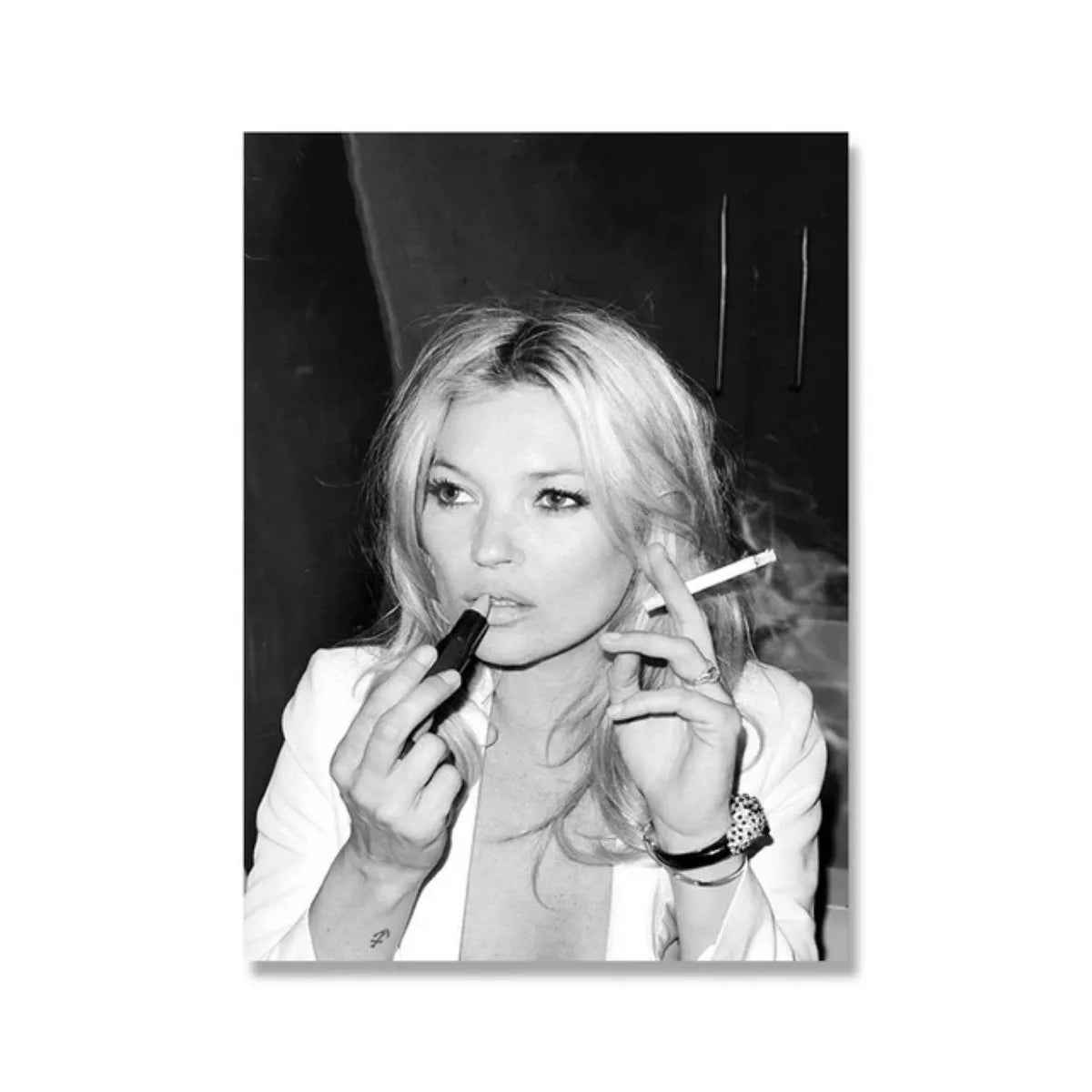 Vintage Feminist Fashion Kate Moss Poster