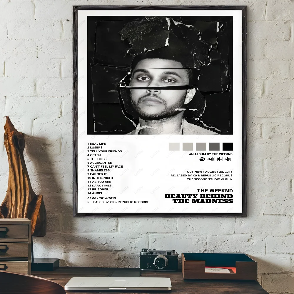 M-Morad M-MDLR M-Morad Album Cover Poster Sticky Wall Art Printing Waterproof Home Living Bed Room Bar Hallway Aesthetic Decor