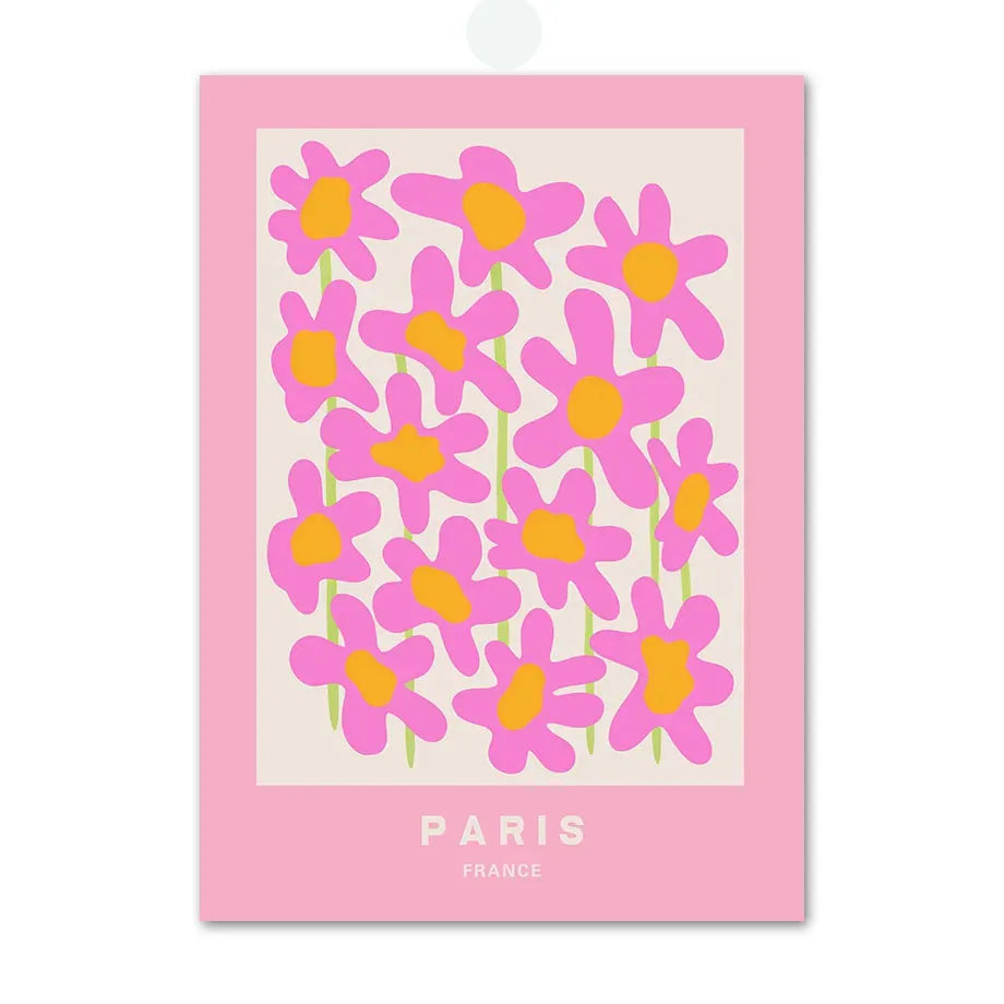 Pink Angel Number Poster