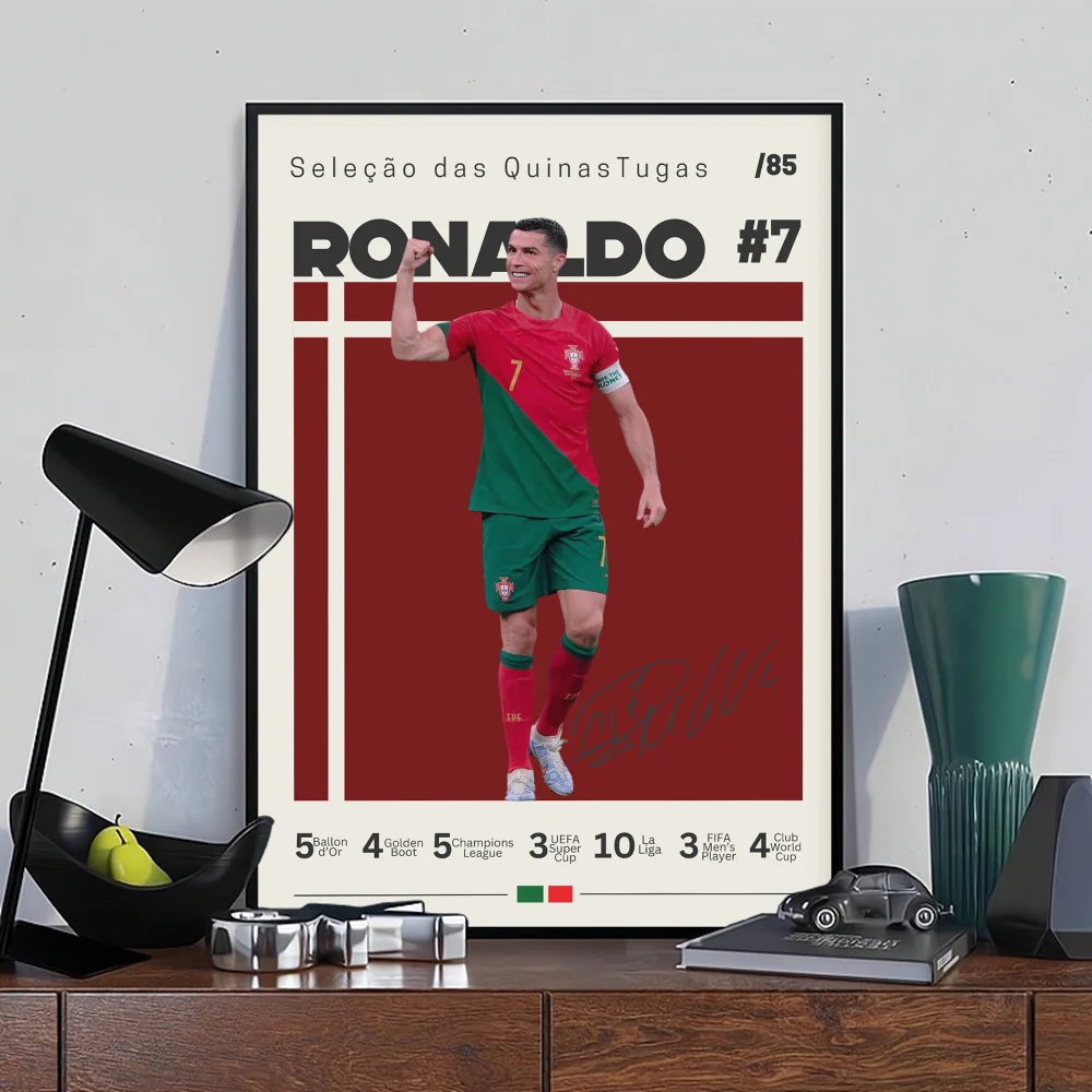 Portugal Super Football Star C-CR7 Posters