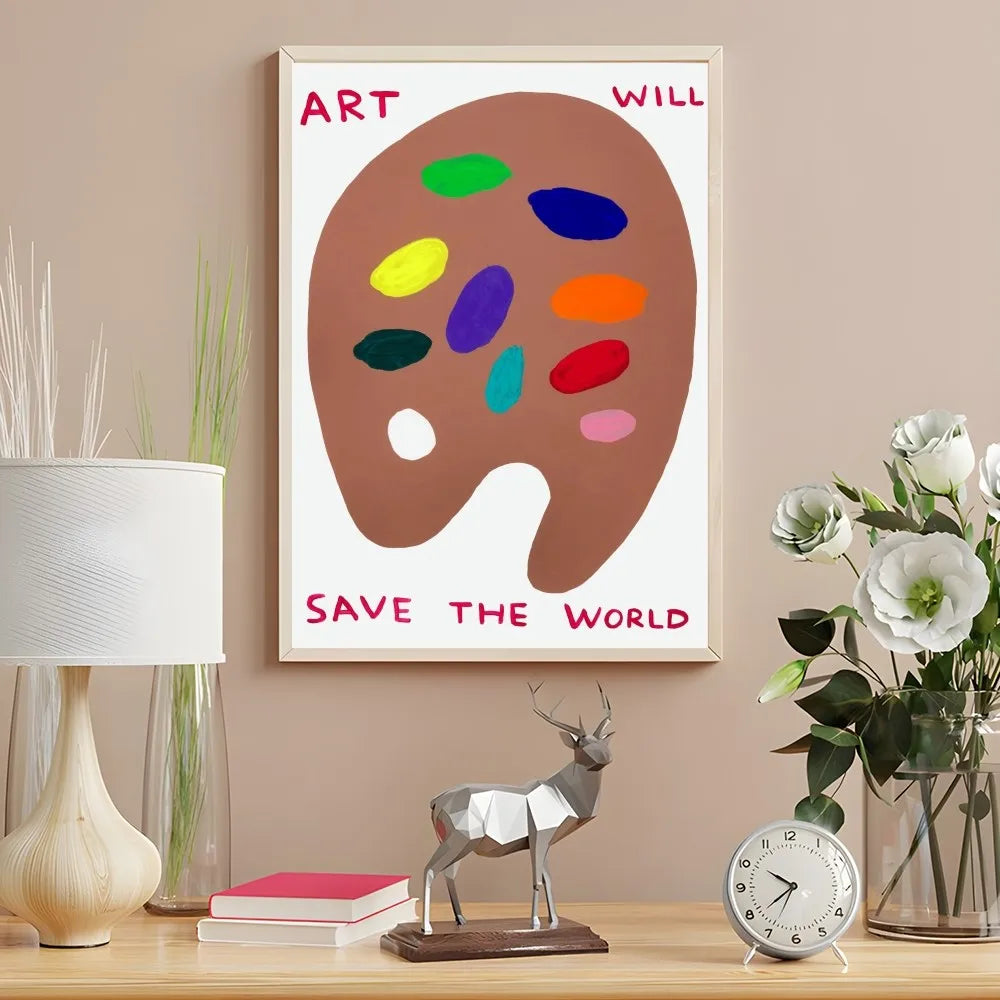 Abstract Eclectic Poster
