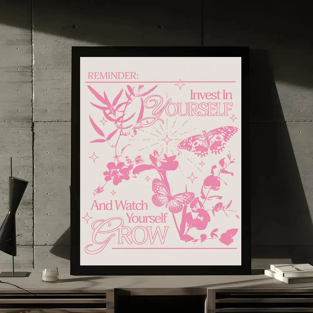 Pink Preppy Poster