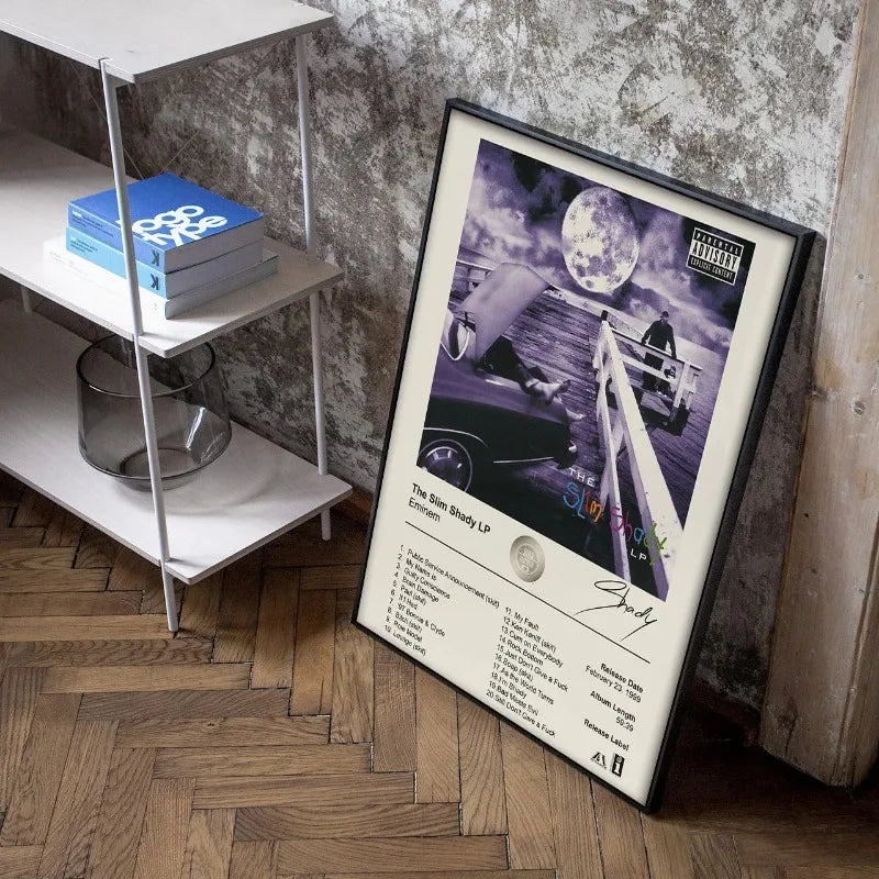 Music Album 80s Retro Poster