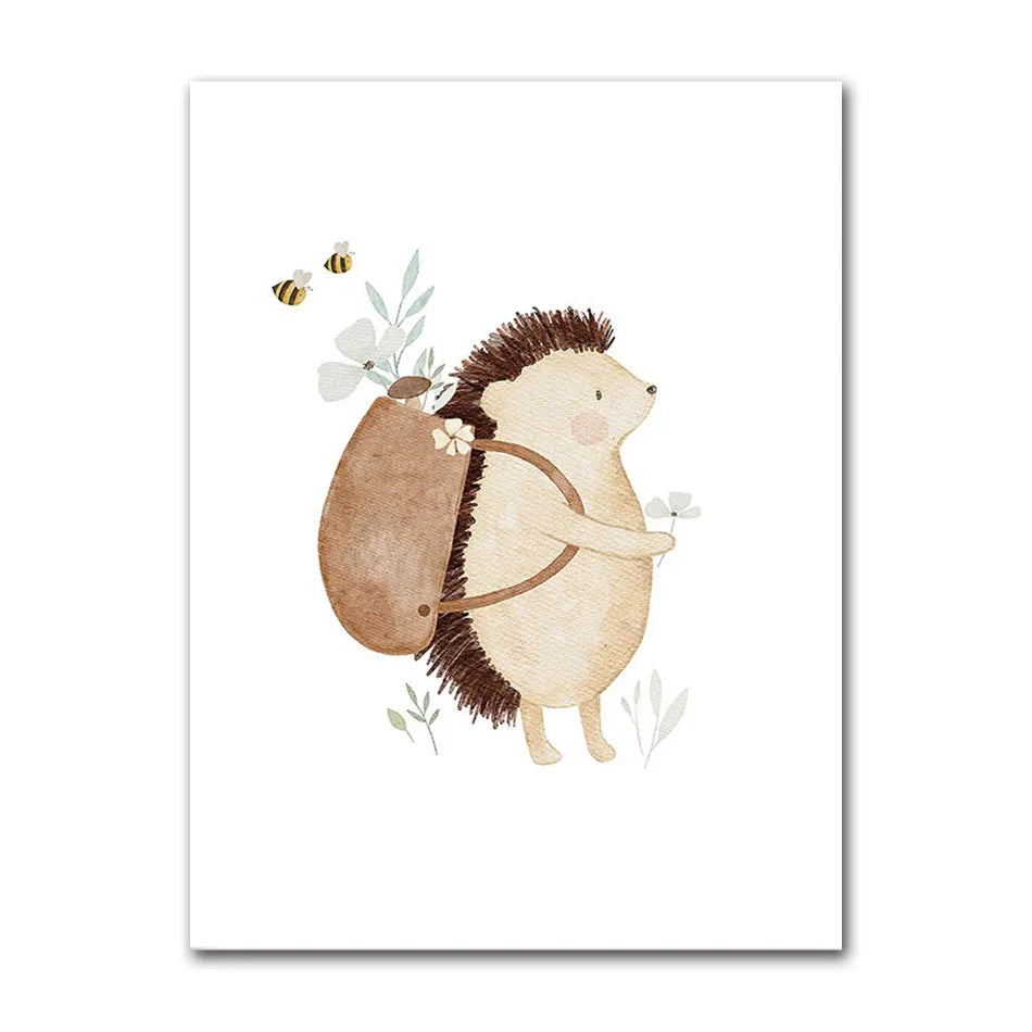 Boho Cartoon Poster