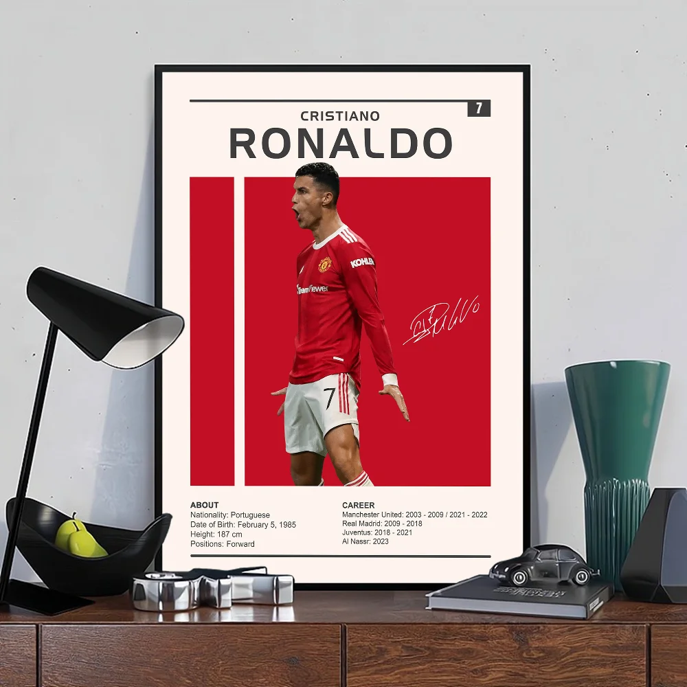 Portugal Super Football Star C-CR7 Posters