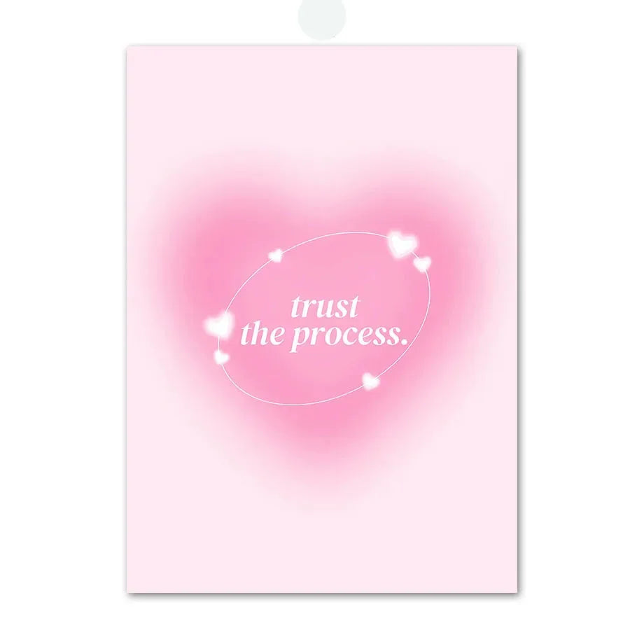Pink Angel Number Poster