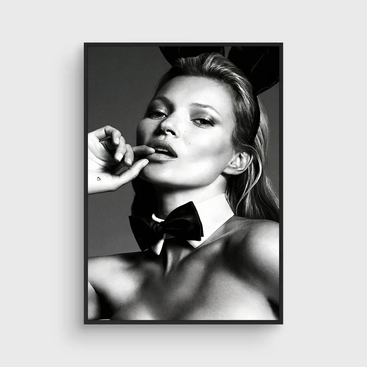 Vintage Feminist Fashion Kate Moss Poster