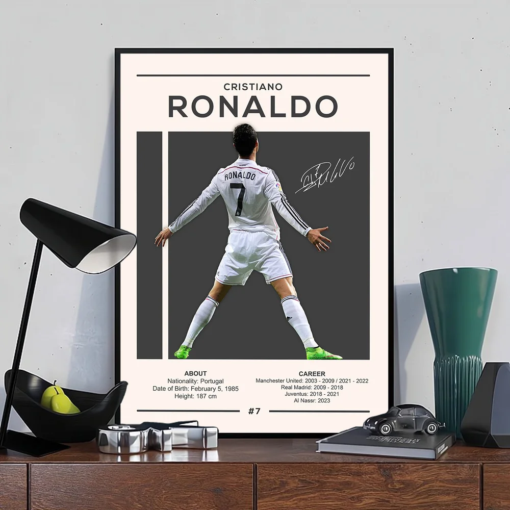 Portugal Super Football Star C-CR7 Posters