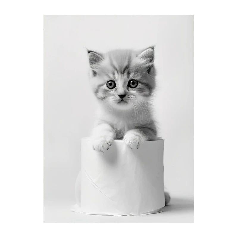 Cute Animals Wall Art Poster