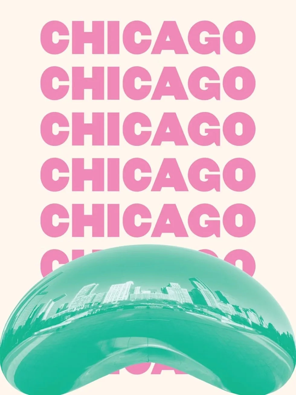 Trendy Travel Print Chicago New York San Francisco London