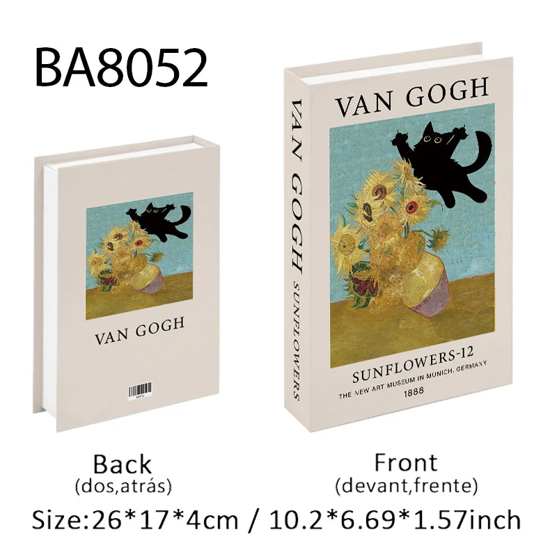 Abstract Bauhaus Luxury Decorative Books