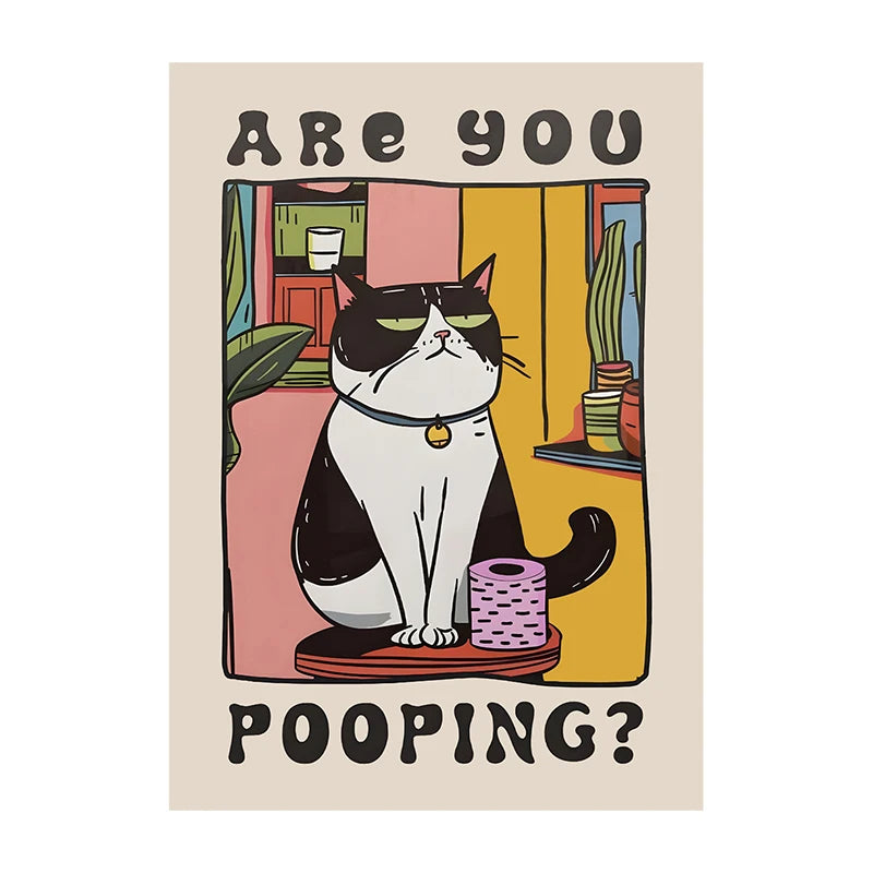Retro Cat Kitchen