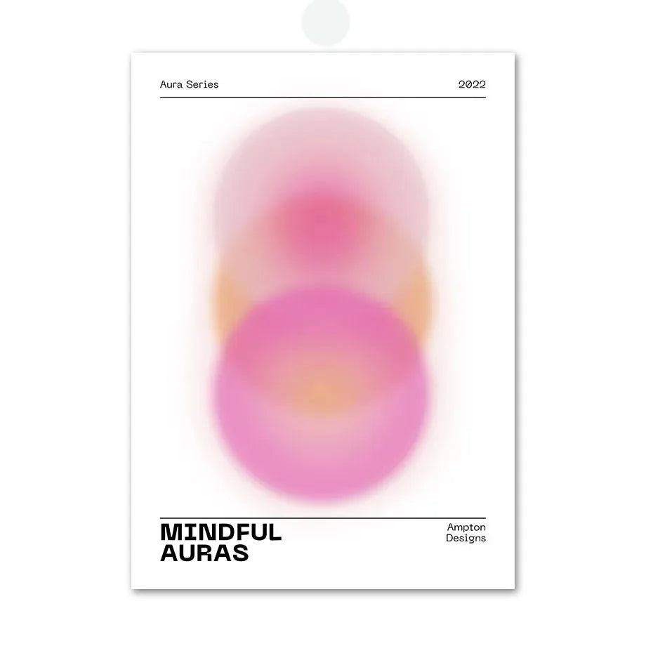 Pink Angel Number Poster
