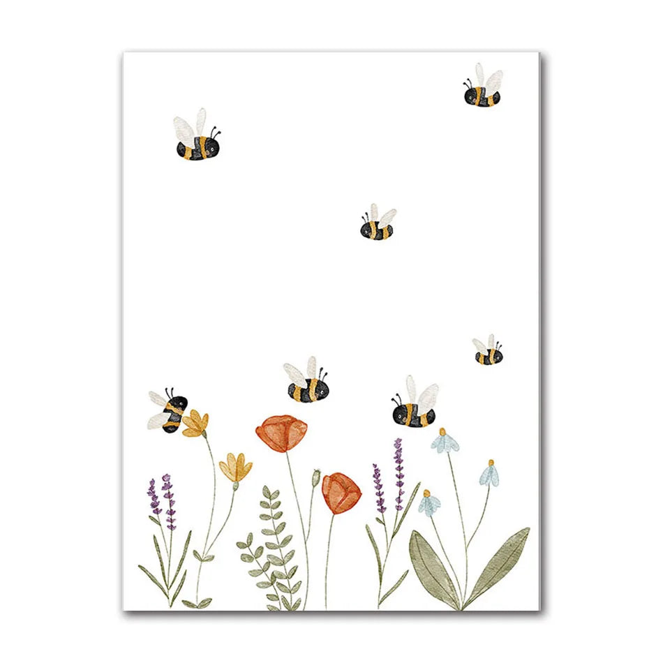Boho Cartoon Poster