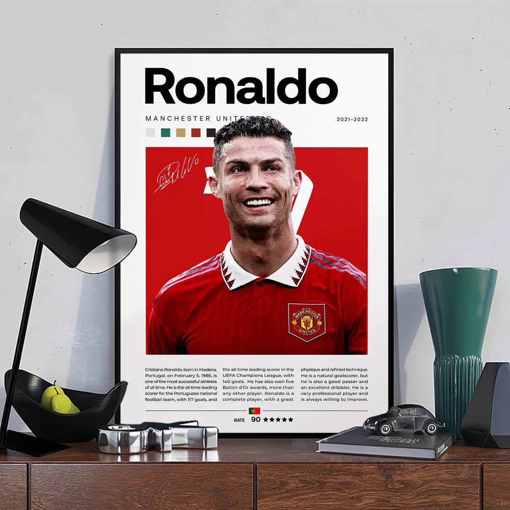 Portugal Super Football Star C-CR7 Posters