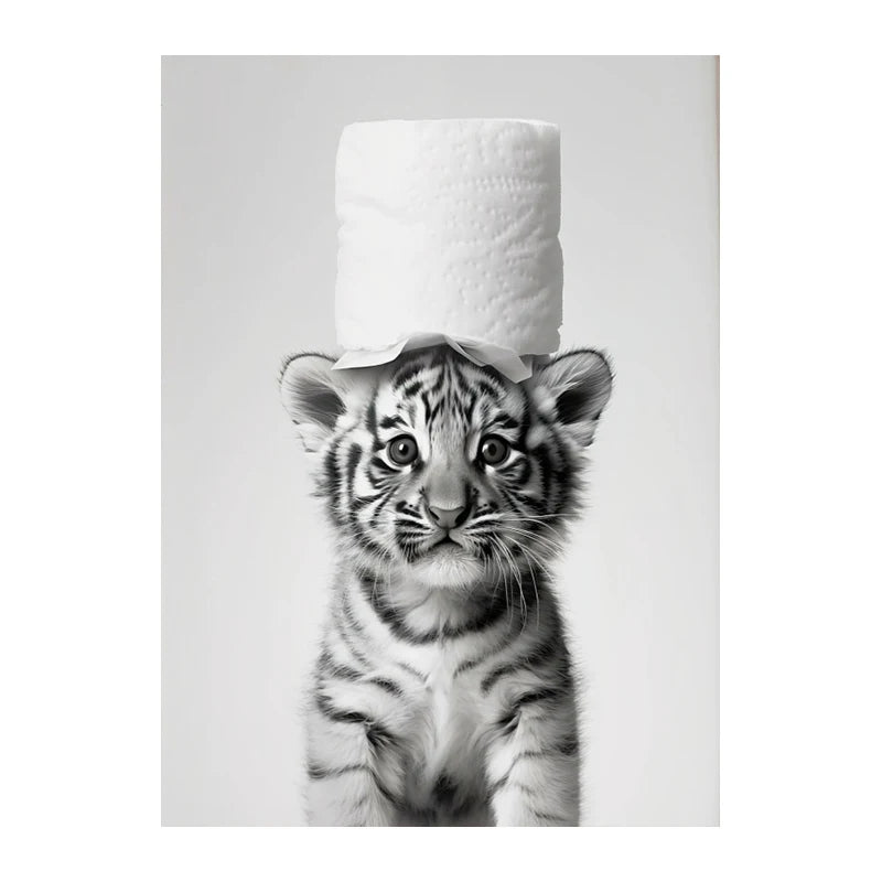 Cute Animals Wall Art Poster