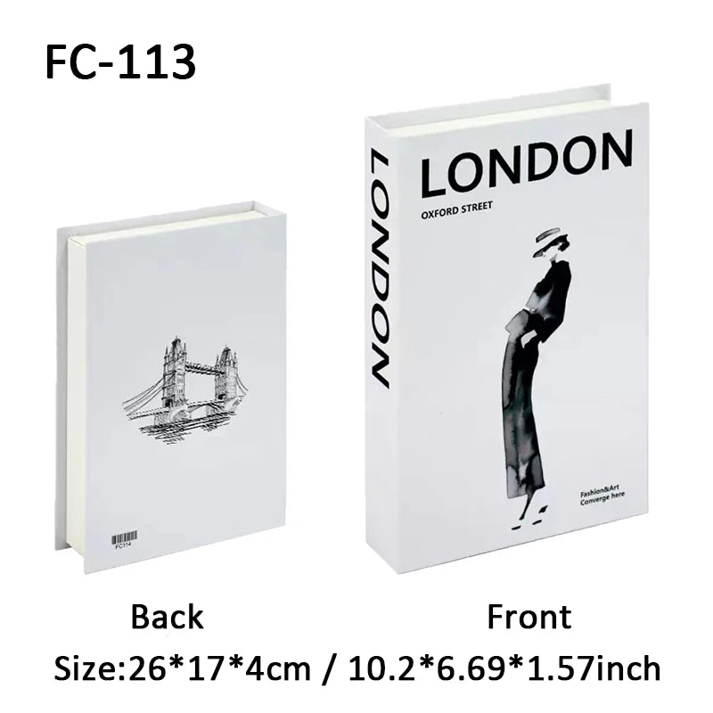 Abstract Bauhaus Luxury Decorative Books