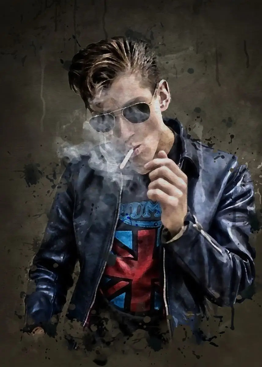 Vintage Arctic Monkeys Rock Band Music Poster