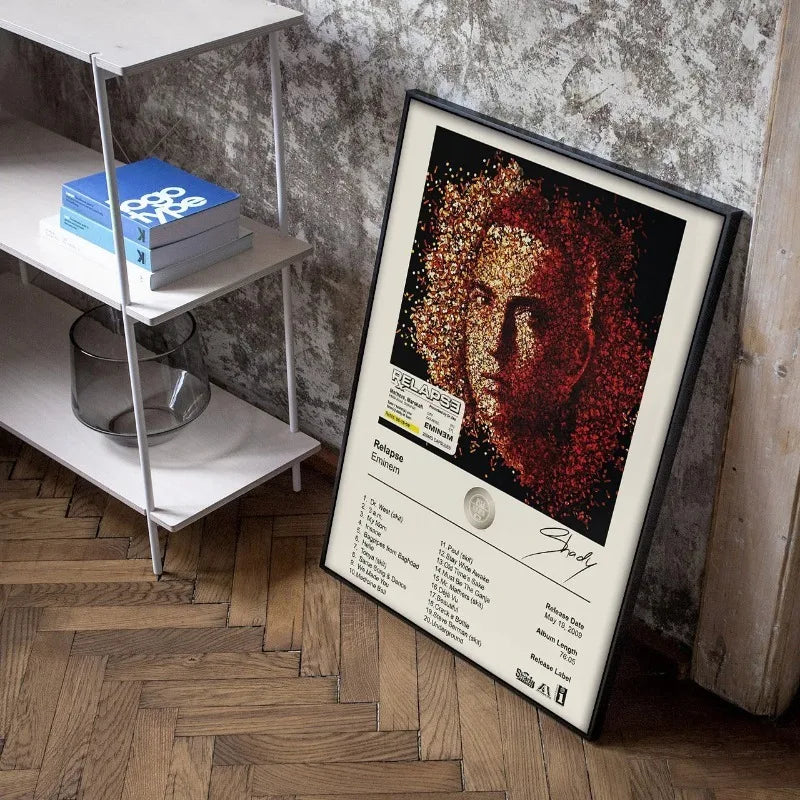 Music Album 80s Retro Poster