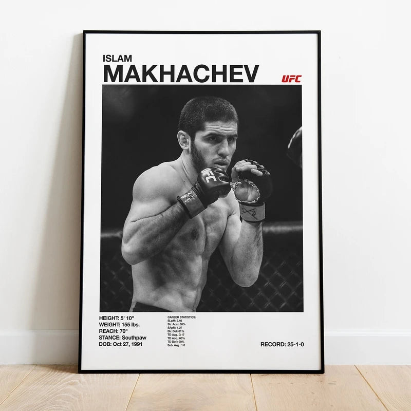 Black And White UFC Posters