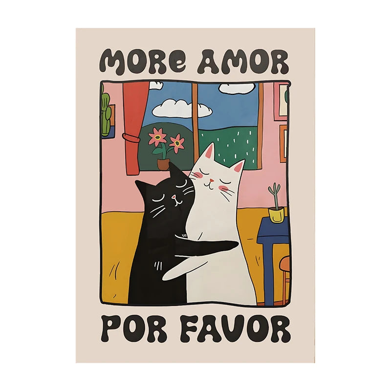 Retro Cat Kitchen
