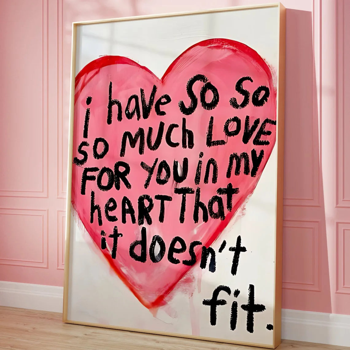 Preppy Typography Posters