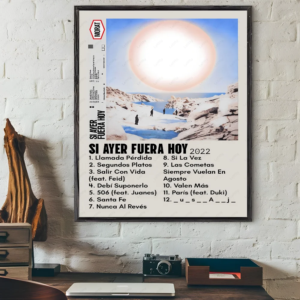 M-Morad M-MDLR M-Morad Album Cover Poster Sticky Wall Art Printing Waterproof Home Living Bed Room Bar Hallway Aesthetic Decor