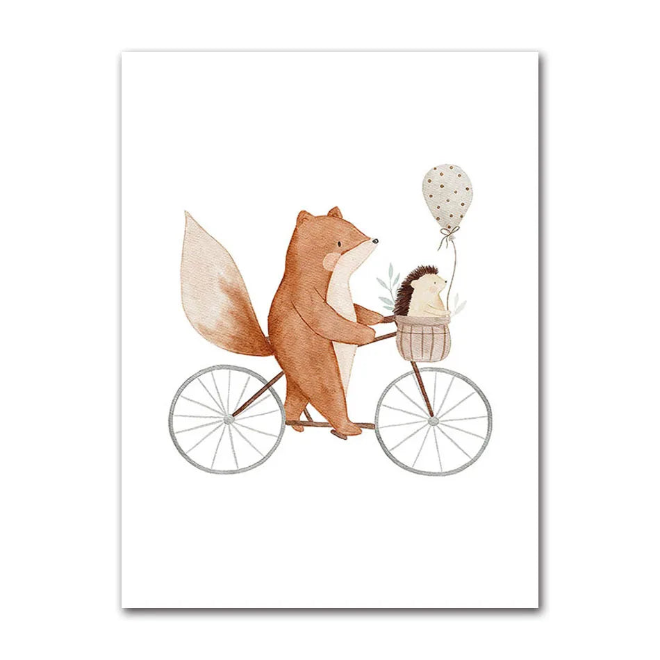 Boho Cartoon Poster
