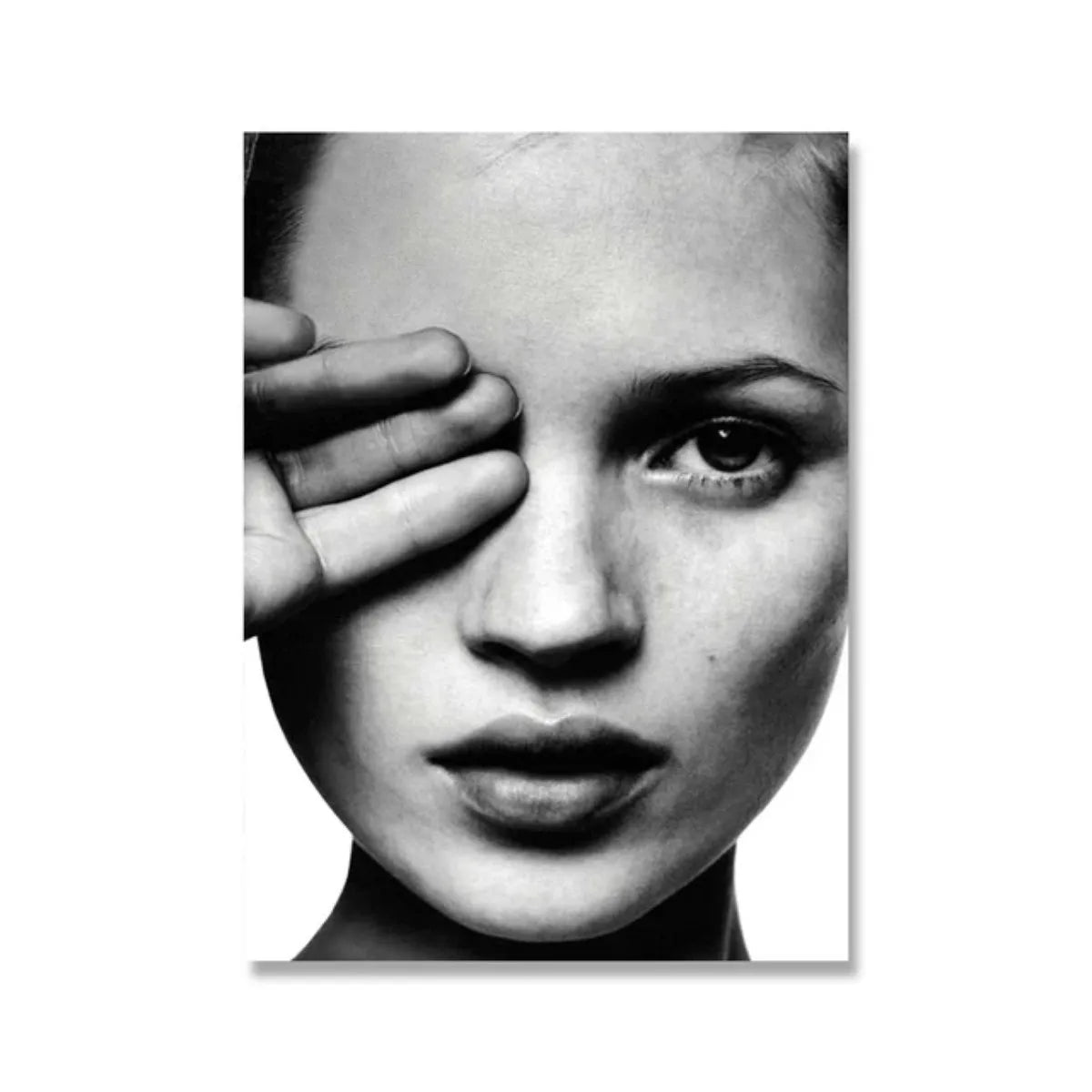 Vintage Feminist Fashion Kate Moss Poster