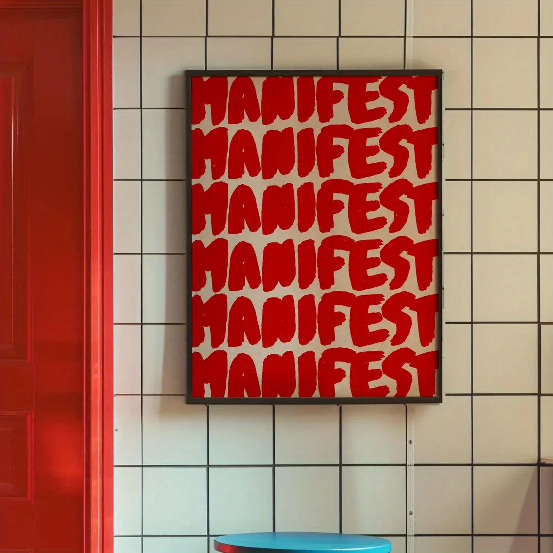 Preppy Typography Posters