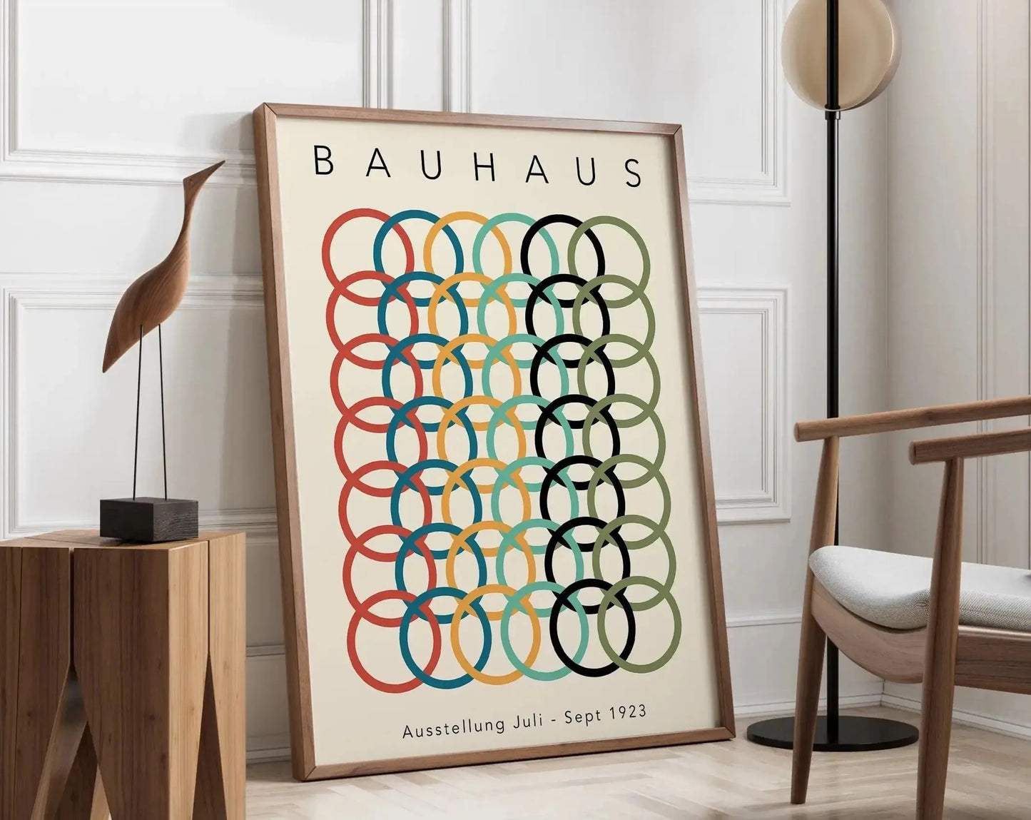 Modernist Bauhaus Geometric Poster