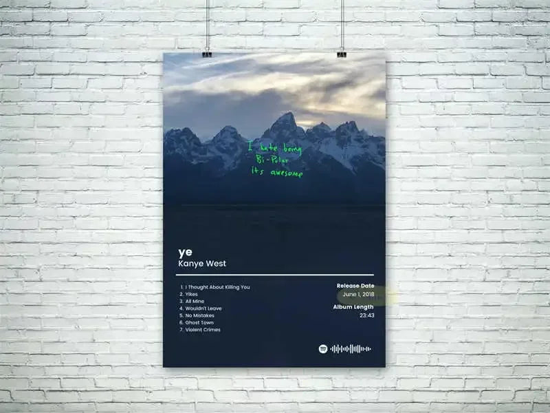 Modern Pop Rap Wall Art Hip Hop Posters