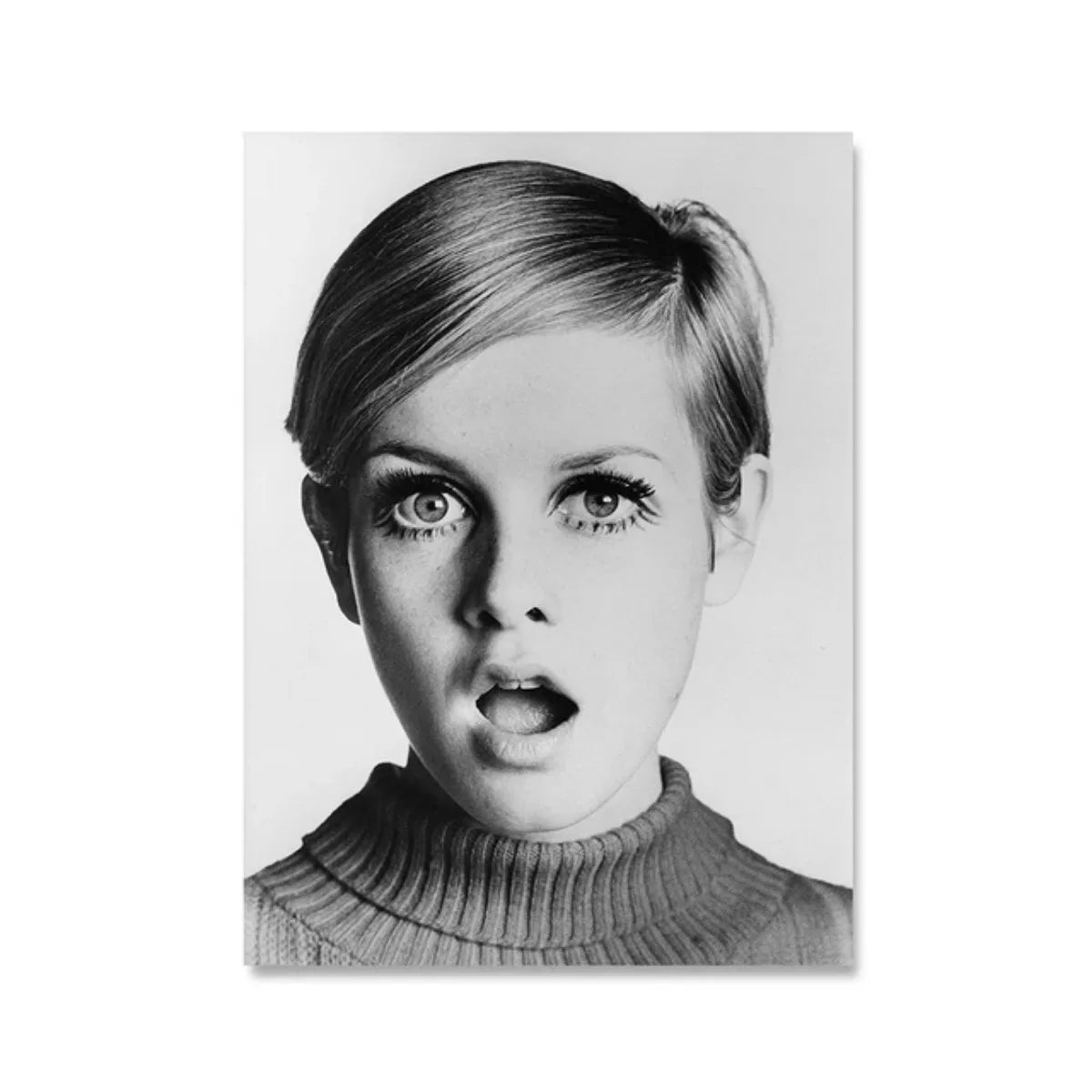 Vintage Feminist Fashion Kate Moss Poster