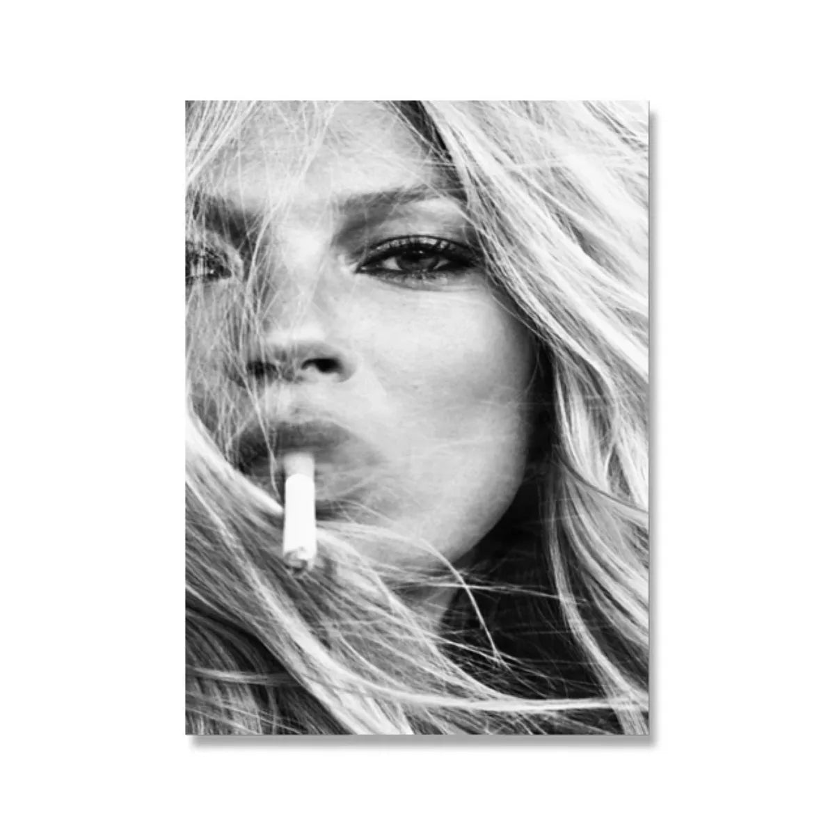 Vintage Feminist Fashion Kate Moss Poster
